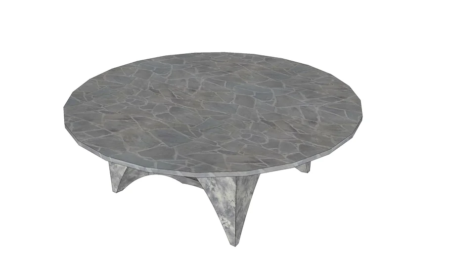 Stone Table 3D Warehouse