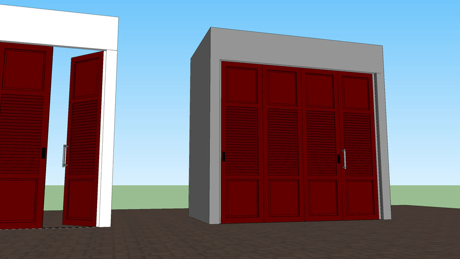 Pintu Besi Pagar Garasi 3d Warehouse - vrogue.co