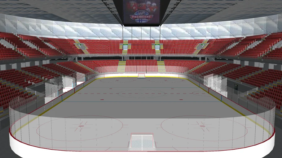 Icehockey Arena (Rungsted Icehockey Proposal arena) | 3D Warehouse