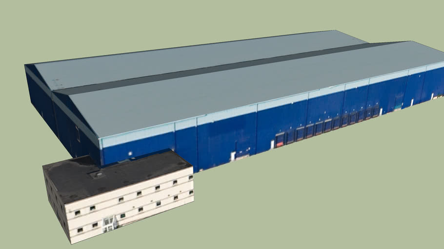 Warehouse in Dublin Harbour, Ireland 3D Warehouse