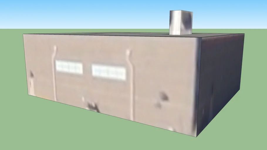 Water treatment Building in Yuma, AZ 85365, USA 3D Warehouse