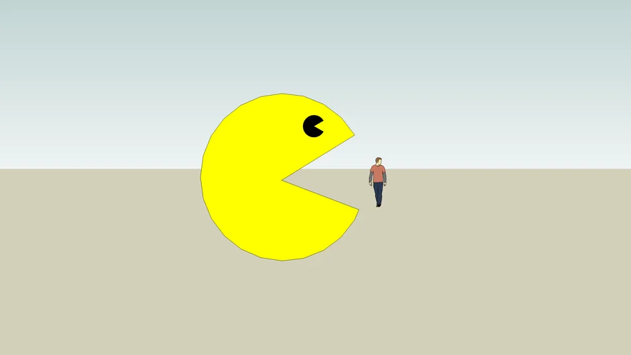 Pacman Eats Bryce! | 3D Warehouse