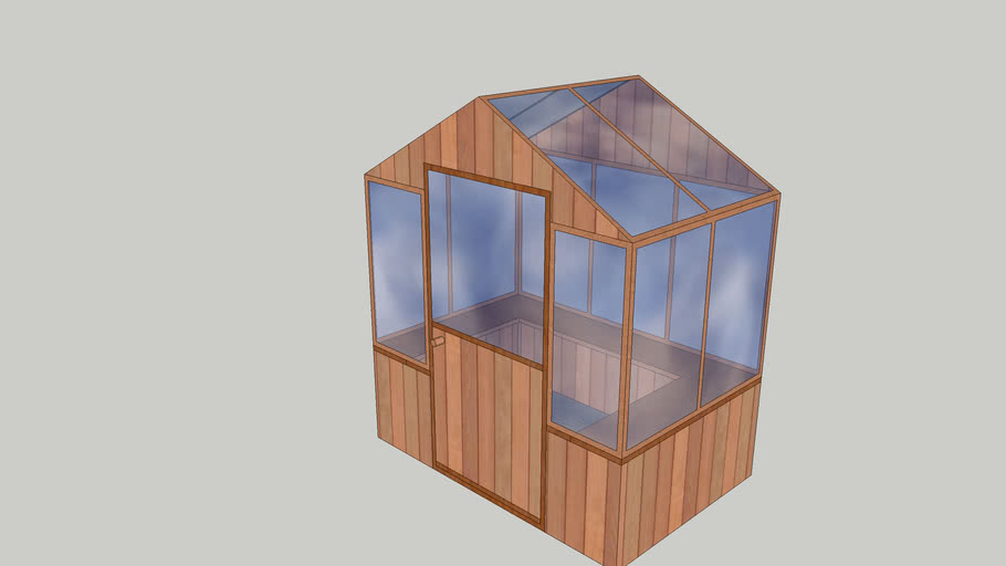 Greenhouse 6ft x 4ft | 3D Warehouse