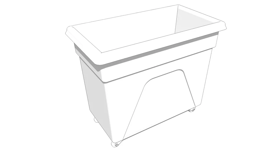 Bottle Skip - 160 Litres - M03 | 3D Warehouse