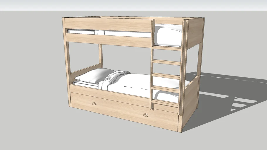 dual bed | 3D Warehouse