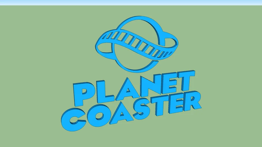 Planet Coaster Logotype 3D Warehouse