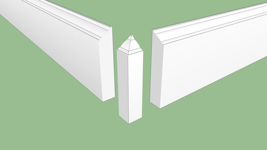 Baseboard and Corner Block 3D Warehouse