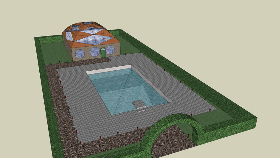 A nice house whit pool