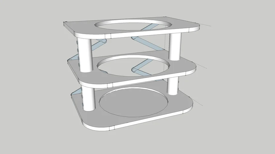 yoga mat holder durga 3D Warehouse