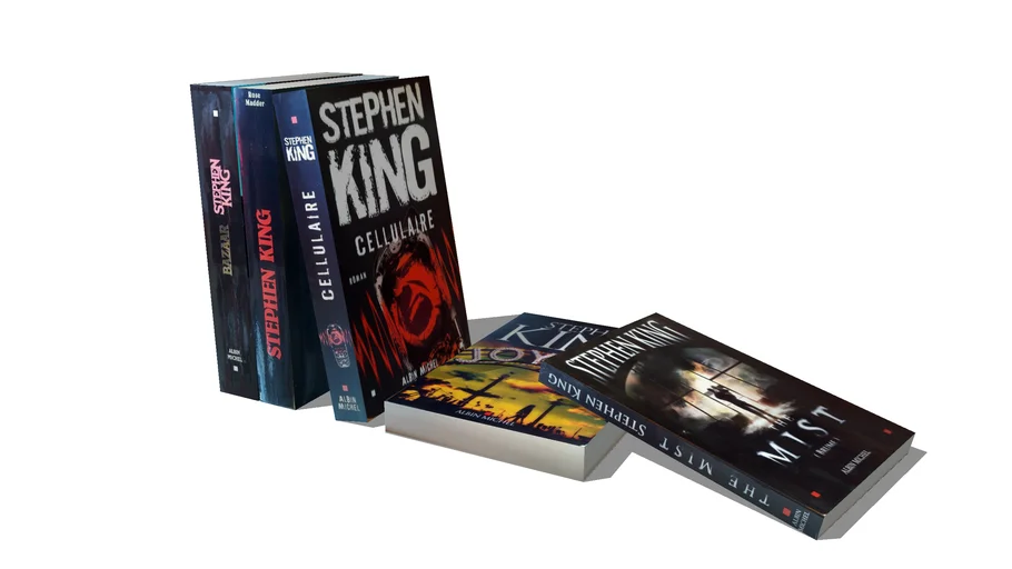 Stephen King Books / Livres de Stephen King | 3D Warehouse