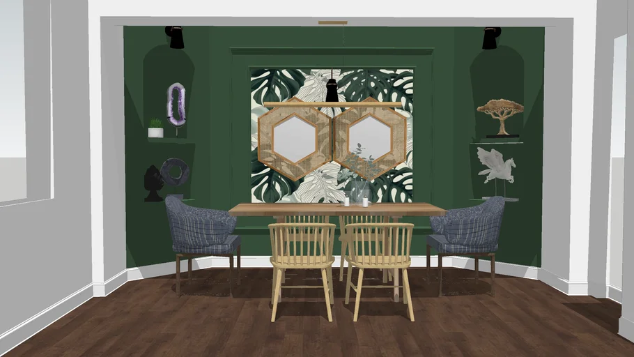 Modern Dining Room 3D Warehouse