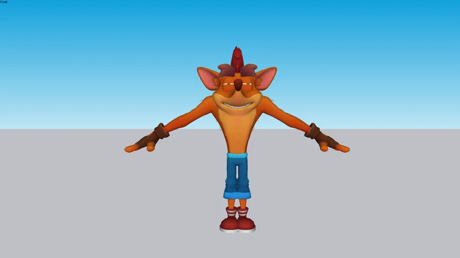Crash Bandicoot 4 Crash Bandicoot 3D Warehouse