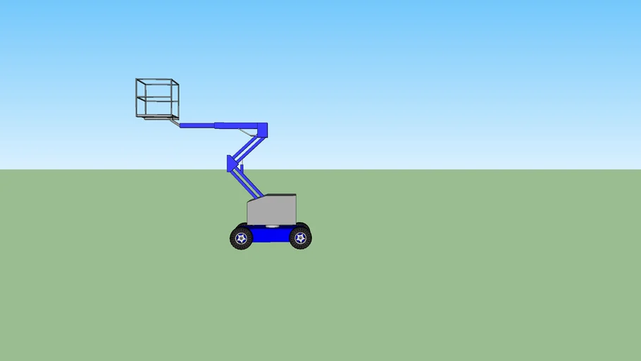 Manlift 3D Warehouse