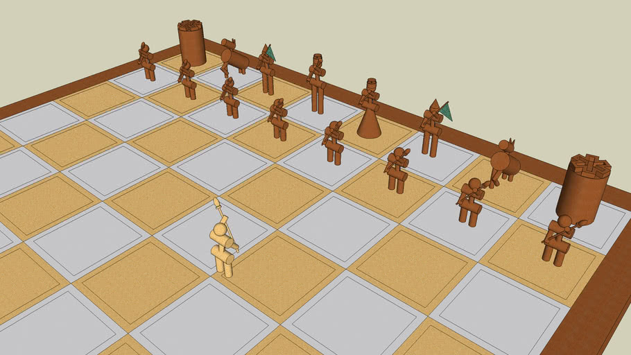 Crazy chess set