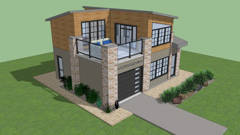 small-house-with-second-floor-3d-warehouse