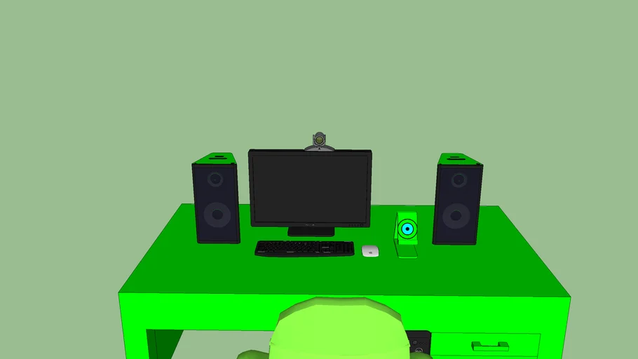 jacksepticeye desk v2.0 3D Warehouse