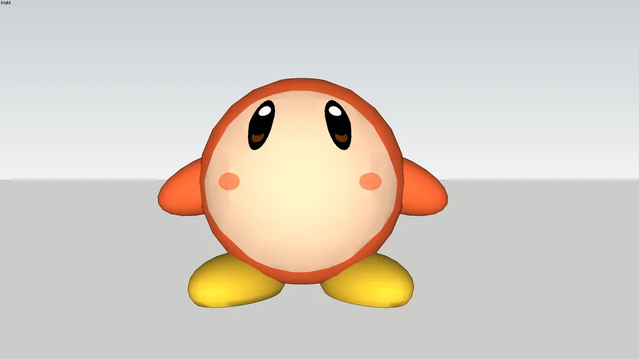 Waddle Dee 3d Warehouse 0631