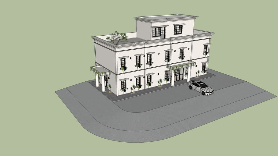 Classical Building | 3D Warehouse