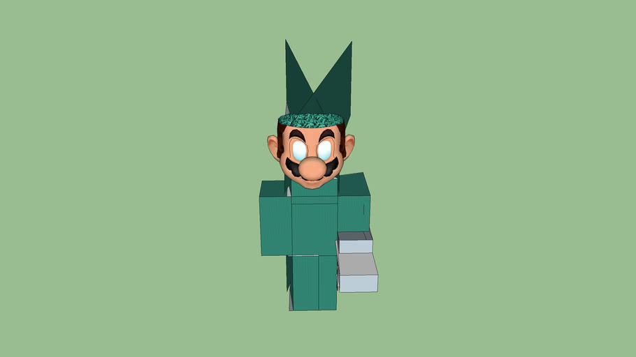 Minecraft Mario Skin 3d Warehouse