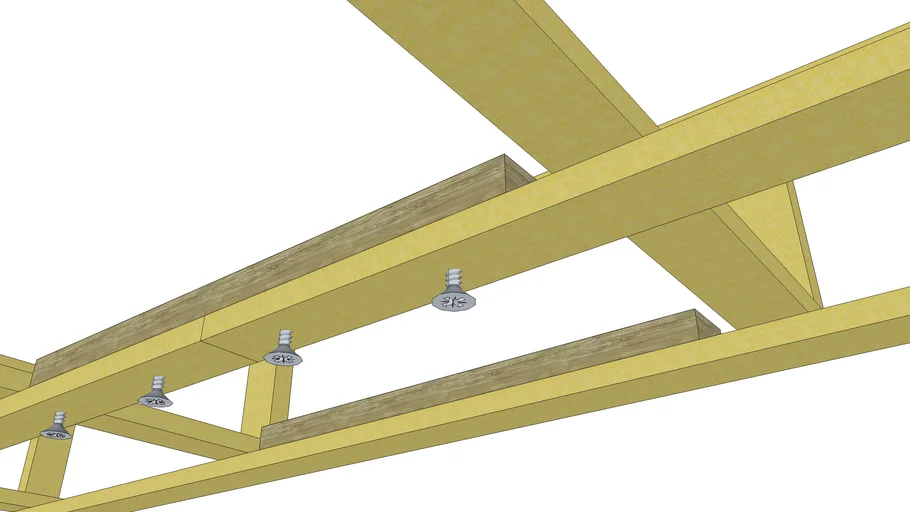 box springs cut in half and reassembled 3D Warehouse