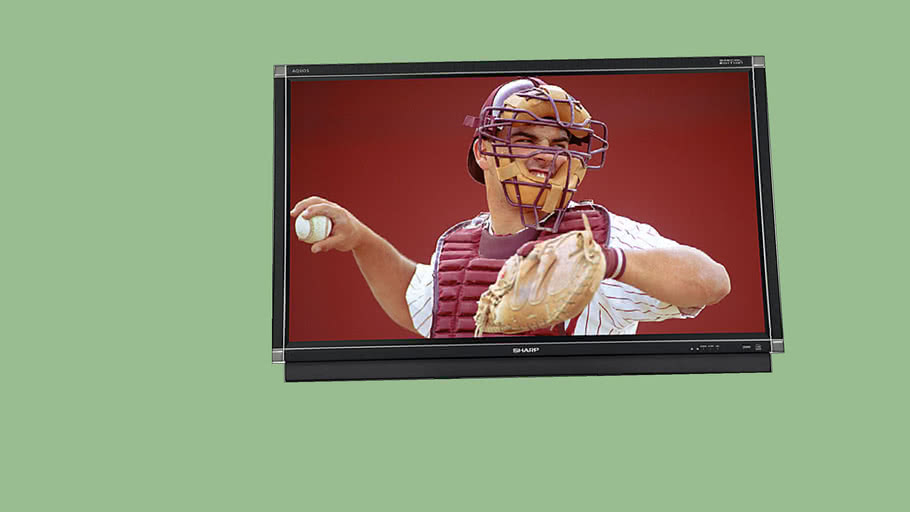 sharp tv 3D Warehouse