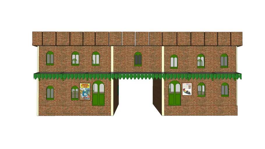 Crovan's Gate Station Building 3D Warehouse