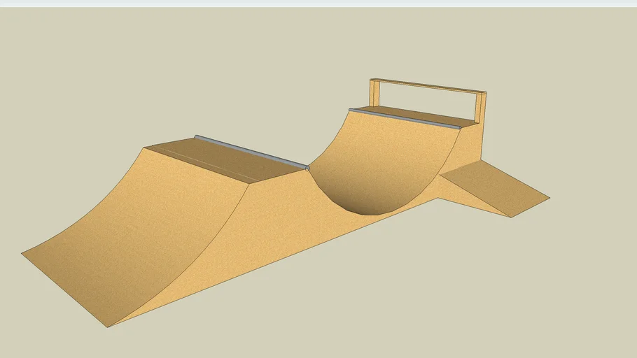 skate ramp | 3D Warehouse