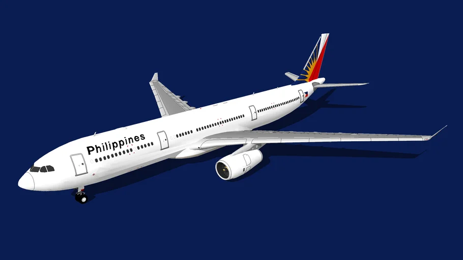 Philippine Airlines Airbus A330-343 | 3D Warehouse