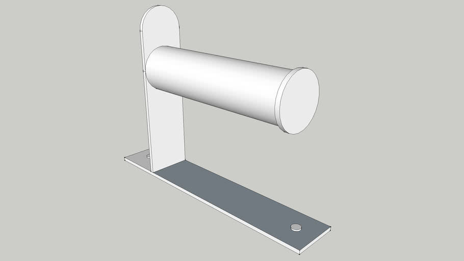 Ikea Grundtal toilet roll holder, headphone holder 3D Warehouse