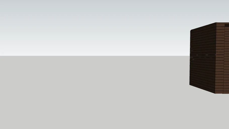 Red bull wooden bar | 3D Warehouse