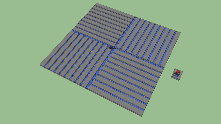 Minecraft 143x143 Monster Spawner Trap 3d Warehouse