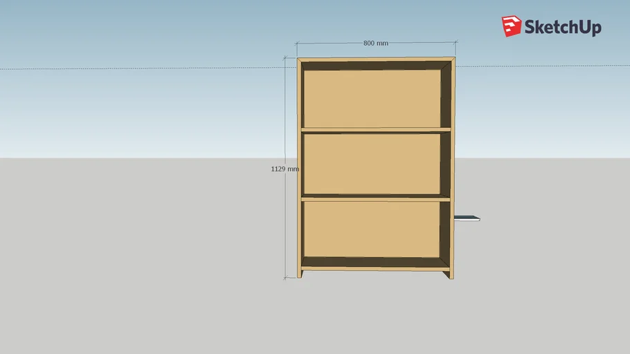 bookshelf_apple 3D Warehouse