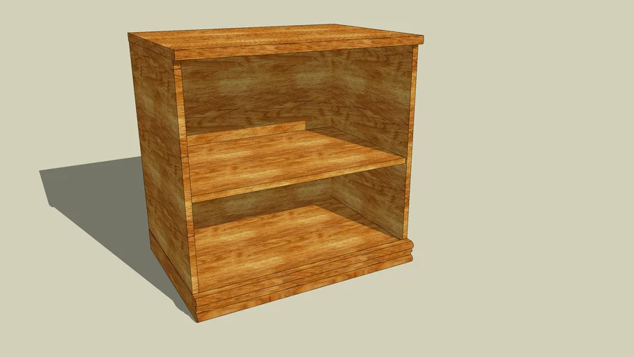 Shelf Desk Base (6 of 7) 3D Warehouse