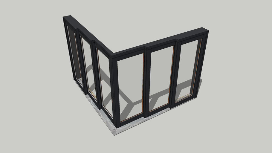 corner window 3D Warehouse
