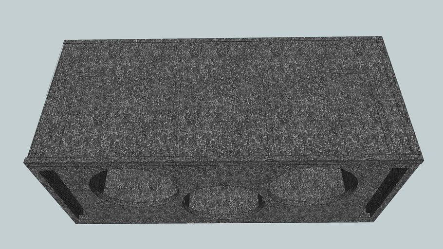 triple subbox | 3D Warehouse