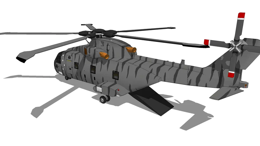 AgustaWestland AW101 3D Warehouse