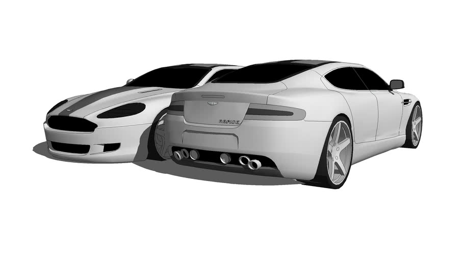 Modified Aston Martin Rapide
