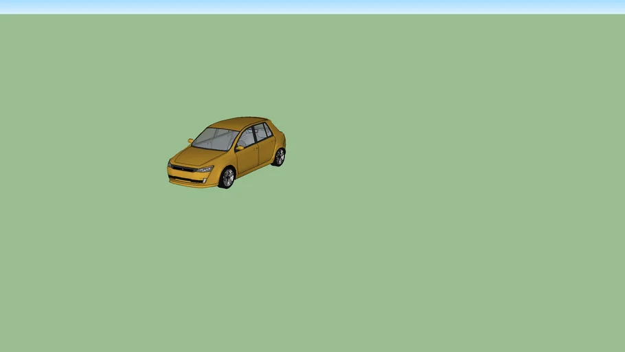 Generic Deutsch hatchback 3D Warehouse