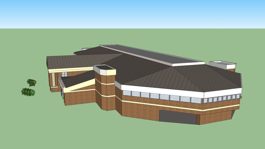 Dalton Hall Radford University 3D Warehouse