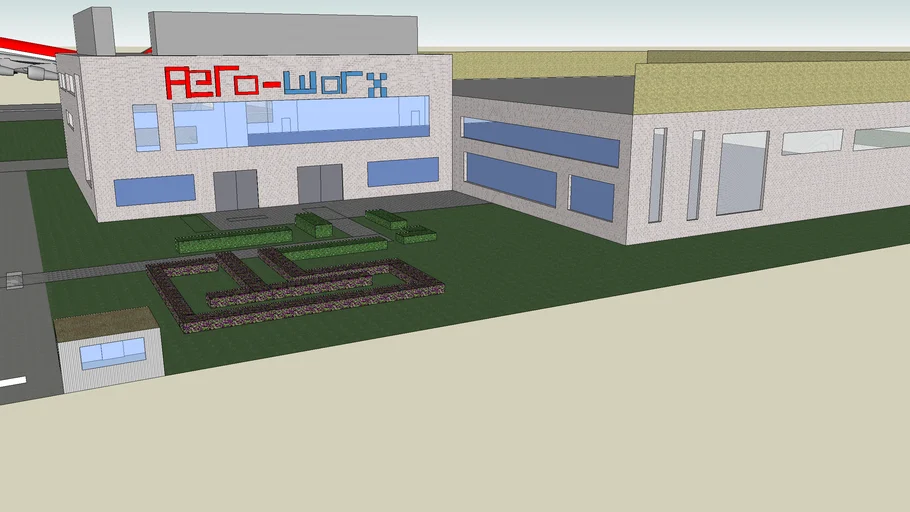 Aero Worx production and test facility 3D Warehouse