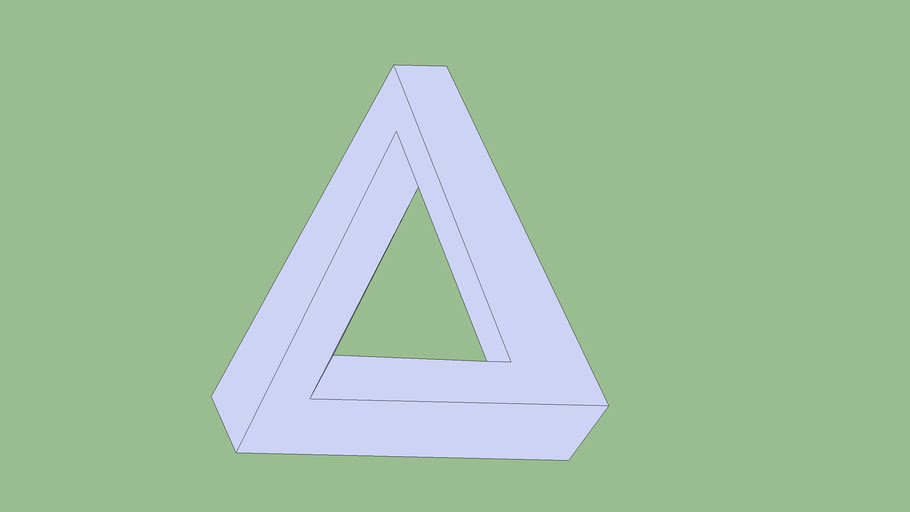 Impossible Triangle | 3D Warehouse