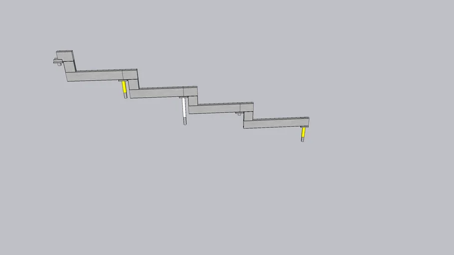 4-Step Granite Riser Floor | 3D Warehouse