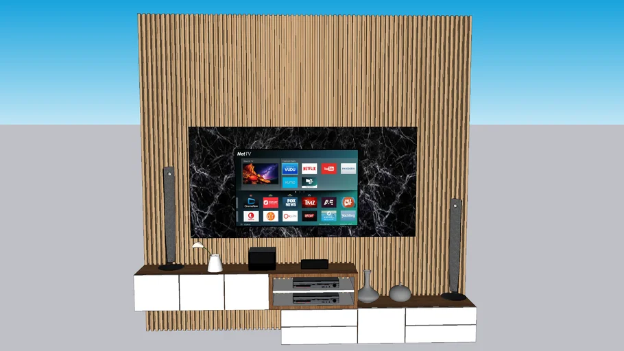 tv cabinet modern tv accessories wallpaper flooring ceiling lighting design