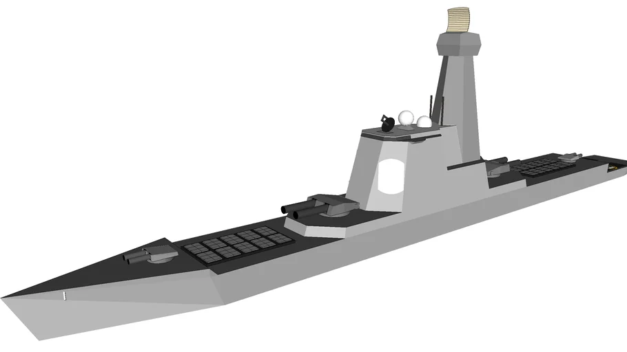 Guided Missile Battlecruiser 3D Warehouse