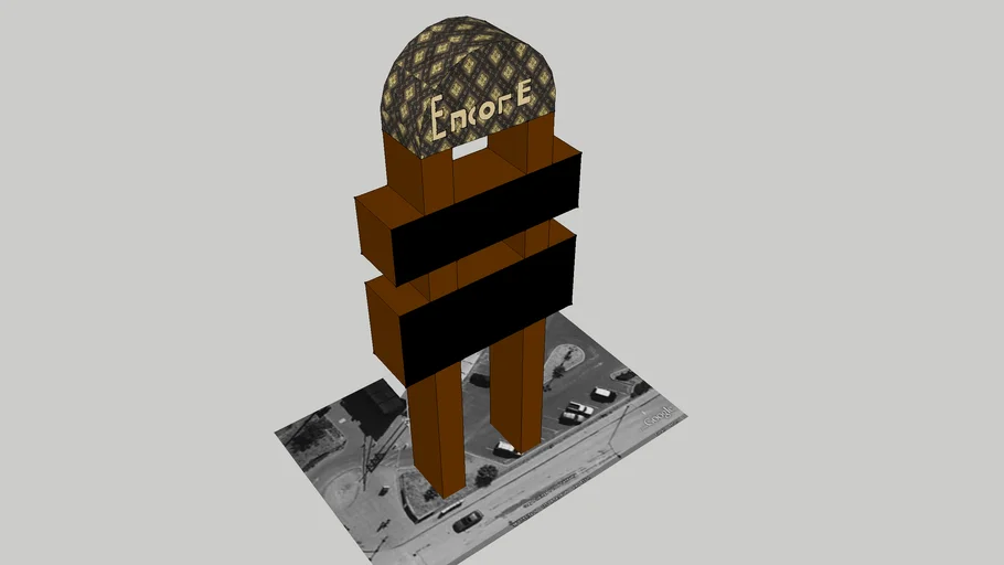 Encore Las Vegas Sign | 3D Warehouse
