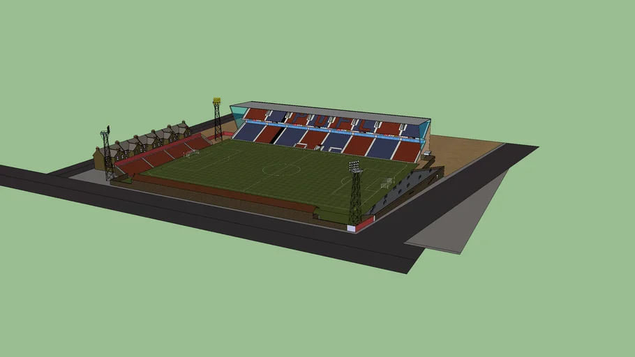 Pittsbury United stadium redevelopment: phase one. | 3D Warehouse