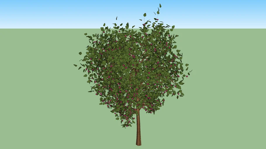 Árbol con flores | 3D Warehouse