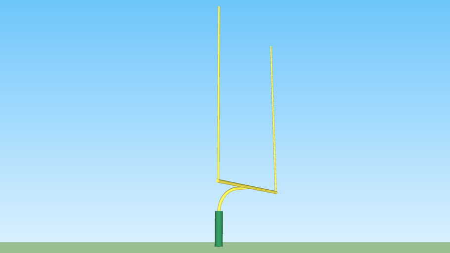 ncaa-goal-post-3d-warehouse