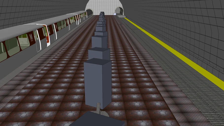 Metro Station (bethesda) | 3D Warehouse