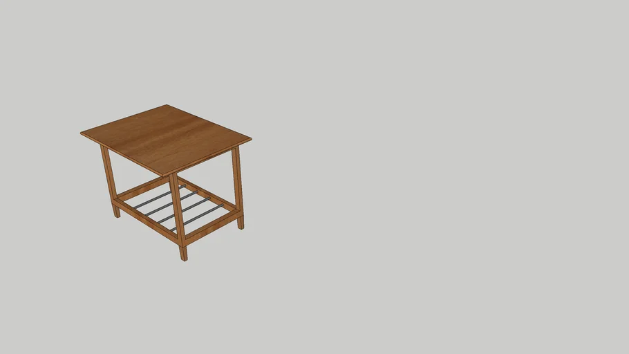 Wooden Tea Table | 3D Warehouse